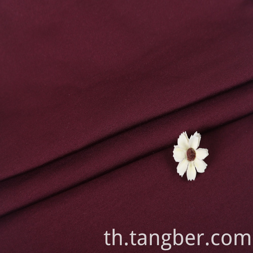 double brushed polyester fabric